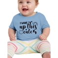 thumbnail image 1 of I Woke Up This Cute T-Shirt Infant -Smartprints Designs,  12 Months, 1 of 4