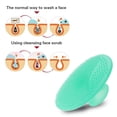 thumbnail image 4 of Facial Scrub, 2-Pack Soft Silicone Scrub, Facial Exfoliator, Facial Scrub, Silic, 4 of 5