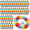 Rainbow, variant on 48 Led Hawaiian Leis Light Up Flower Necklace With Lights Luau Flowers Necklaces For Masquerade Beach Wedding Tropical Themed Party Supplies(blue)