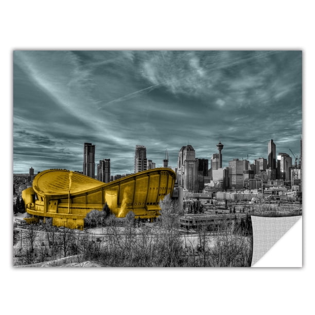 ''Calgary' Removable Wall Art Mural, 32x48 - Walmart.com - Walmart.com