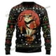 thumbnail image 2 of PLstar Cosmos Ninja Samurai Cat 3D Impreso Moda Feo Suéter Navideño para Hombre Invierno Unisex Casual Jersey de Punto MYY17, 2 of 5