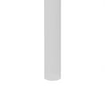 thumbnail image 5 of MAYEERTY Rectangle Coffee Table with Gray Tempered Glass Top and White Legs, 5 of 9