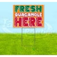 thumbnail image 1 of Fresh Guacamole Here (18" x 24") Yard Sign, Includes Metal Step Stake, 1 of 6