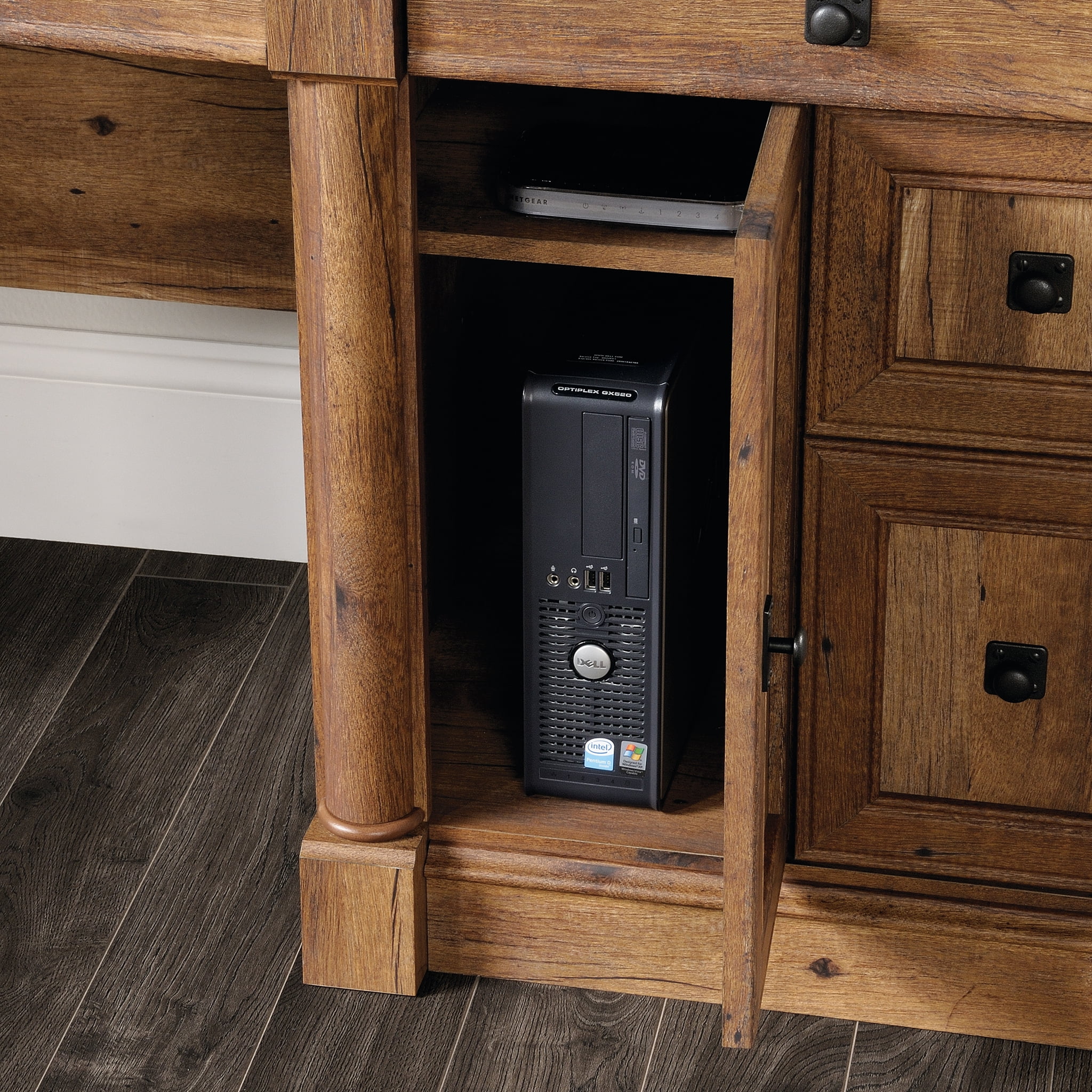 Sauder palladia sale desk with hutch