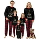 thumbnail image 1 of Conjunto de pijama Oak Fashion, navideño y familiar, a juego, estilo 544, 1 of 7