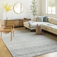 thumbnail image 5 of Mark&Day Area Rugs, 8x10 Louise Global Light Gray White Area Rug (7'10" x 10'3"), 5 of 9