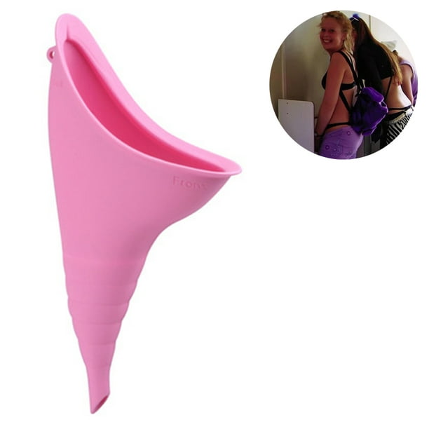 Female Standing Urination Device for Women Reusable Silicone Urinal Pee  Funnel