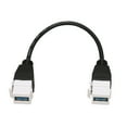 USB3.0 Keystone Jack Inserts Cable USB3.0 Female To Female Keystone