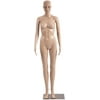 FDW Female Model 69 Inch Mannequin Adjustable Dress Form Mannequin Body Dress Full Body Plastic Removable