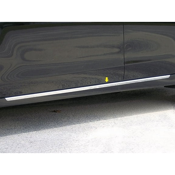 Stainless Steel Rocker Panel Trim 2Pc Fits 2013-2015 Nissan Altima TH13551 QAA