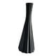thumbnail image 5 of 1x Florero Elegante Jarrón Decorativo Único para Sala de Fiestas Oficina Elaborado negro, 5 of 9