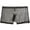 Black, variant on Men's Ultra Thin Sheer Mesh Boxer Briefs Transparent Solid Color Breathable Comfort Underwear
