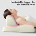 thumbnail image 6 of Hyknon Ergonomic Neck Support Pillow, Memory Foam Contoured Head Pillow for Comfortable Sleeping, Cervical Pillow for Neck Pain Relief, Bed and Travel Use, 6 of 6