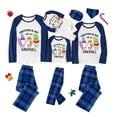 thumbnail image 1 of Pijamas familiares navideños a juego, conjuntos de pijamas verdes, My Gnomies, en julio, 1 of 4