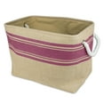 thumbnail image 1 of Contenedor Rectangular Mediano DII Burlap Bin Border Wine Design Imports CAMZ36604, 1 of 2