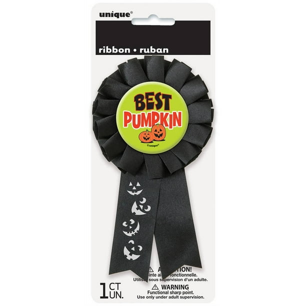Best Pumpkin Halloween Award Ribbon