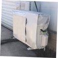 thumbnail image 4 of Greenadscape 1Pack Weatherproof Air Conditioner Cover Silver Polyester 34.3x23.6x13.8in Outdoor Use, 4 of 8