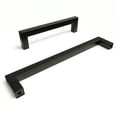 thumbnail image 1 of Matte Black Cabinet Handles 45 Pack Stainless Steel Drawer Hardware 6 5/16'' Center to Center, 1 of 11