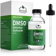 DMSO 99.95% Pure Pharma Grade Liquid, 8 oz Premium Glass Bottle, Dimethyl Sulfoxide Undiluted and Odorless Non-Diluted Formula