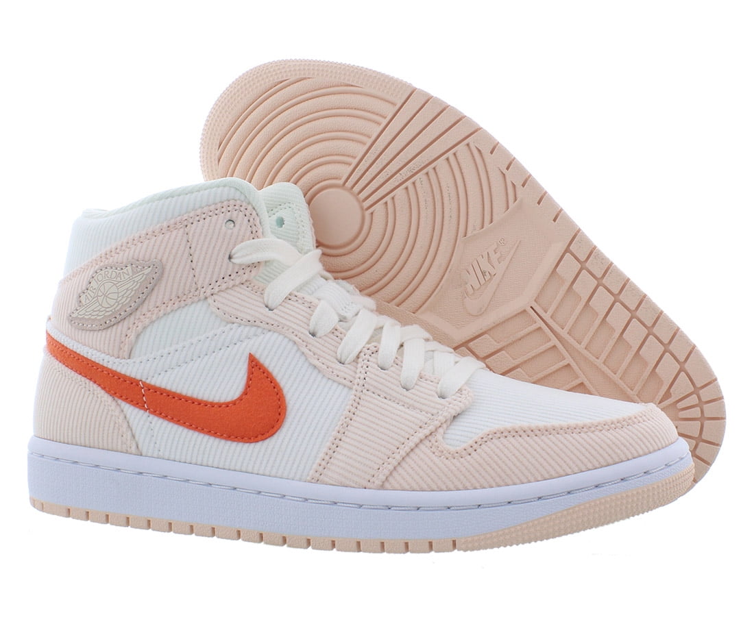 air jordan 1 mid sail orange