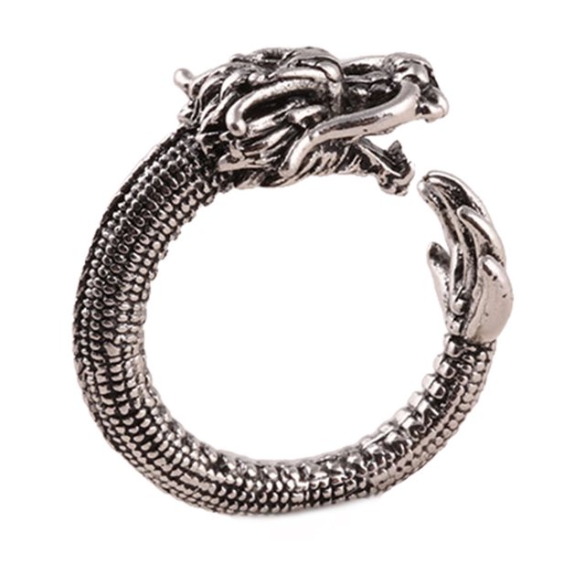 Minnieouse Anillos ajustables Animal estilo Vintage bucle chapado anillo de amistad exagerado suministro de joyería de aleación para suministro de Ropa, zapatos y accesorios Miscelánea Minnieouse AP011099-00B