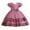 Style B#041 Pink, variant on Girls Princess Gown Performance Girls Formal Dress Puff Sleeve Embroidered Bodice Layered Tulle Skirt with Bowknot for Special Occasions and Parties Princess Dress Up for Girls 4-6 (White 70)