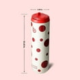 thumbnail image 5 of BOTTLE BOTTLE Insulated Water Bottle 24oz with Straw Lid and Handle for Sports Travel Gym Stainless Steel Water Bottles Double-Wall Vacuum Metal Leak Proof BPA-Free (Polka Pop), 5 of 7