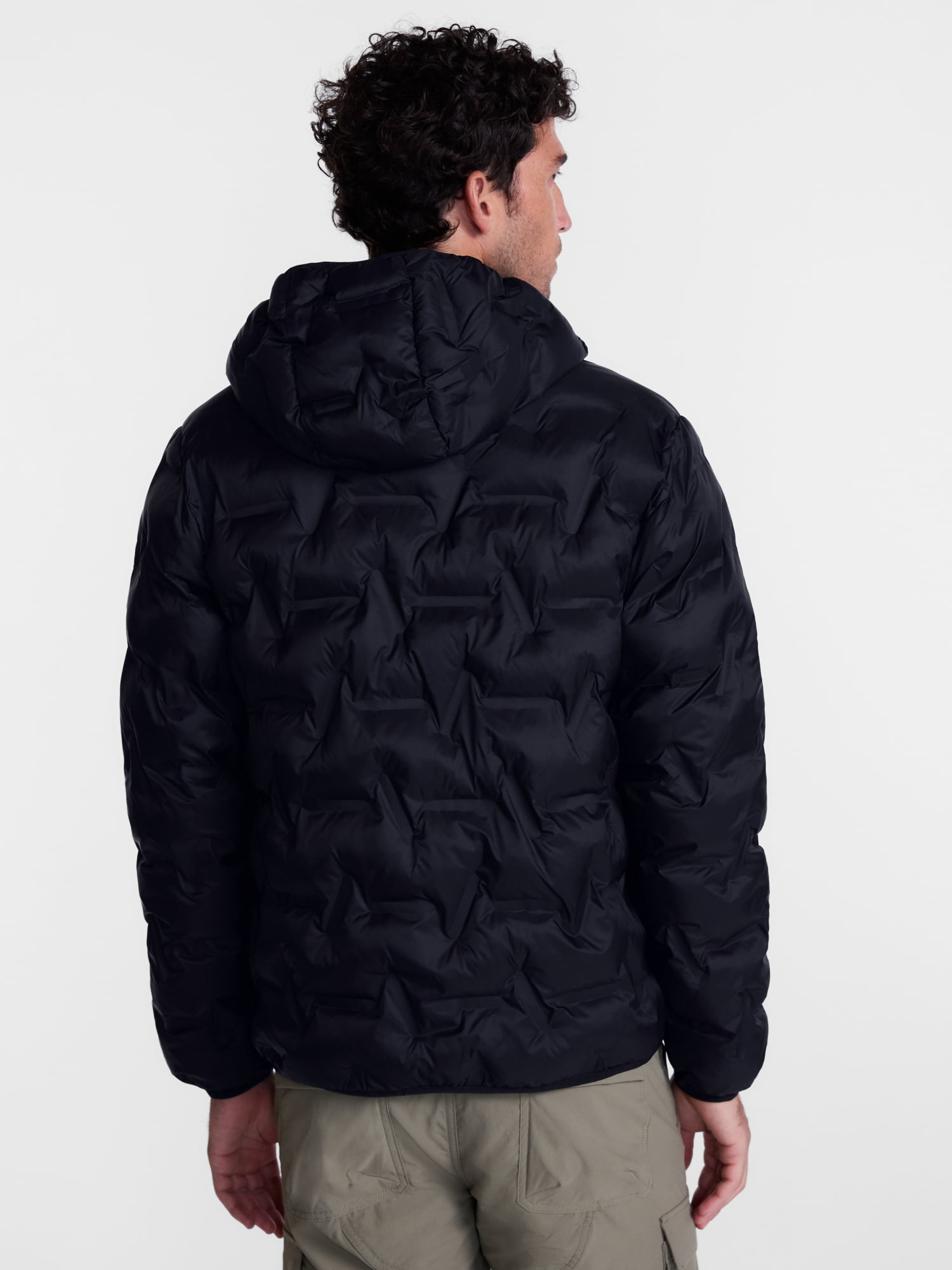 Ozark Trail Men's and Big Men's Midweight Puffer Jacket, Sizes S-3XL