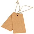 thumbnail image 2 of 100Pcs Kraft Hollowed-out Heart Gift Tags, Blank Paper with String Hangtags, Personalized Gift, 2 of 4