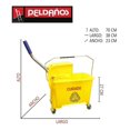 thumbnail image 5 of Cubeta Exprime Fácil Práctica Exprimidor 20 L Peldaños Peldaños 703325, 5 of 5