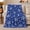 Blue Sparkle Flakes, variant on Royal Blue Snowflake Winter Scene, Festive Holiday Scene, Warm Flannel Blanket for Living Room and Bedroom with Detailed Artwork, Art Lovers Housewarming Gift, Artistic Home Decor