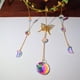 thumbnail image 5 of Campana colgante para ventana, estrella, Luna, corazón redondo, atrapamoscas, carillón de viento, decoración para el hogar y el jardín, 5 of 9