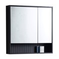 thumbnail image 2 of Fine Fixtures Venezian Medicine Cabinet Black 28" N/A, 2 of 5