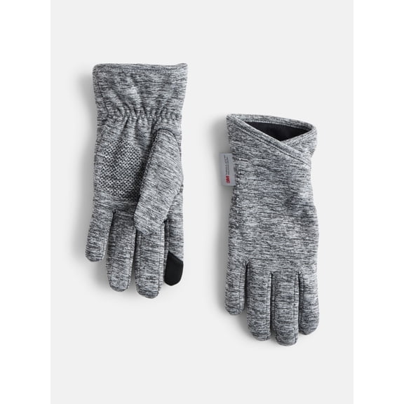 Ozark Trail Women's Ski Performance Gloves, Heather Gray, S/M