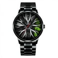 thumbnail image 4 of Montre Homme Mode Horloge Acier Inoxydable Décontractée Habillée Poignet Cristal Bijoux, 4 of 9