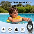 thumbnail image 4 of SKMEI Digital Watch Sport Outdoor Multifunctional Chronograph Easy to Read Learning Time Watch for 6-12 Year Wristwatch, 4 of 9