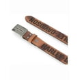 thumbnail image 3 of Harley-Davidson Men's Grunge H-D Logo Repeat Genuine Leather Belt – Brown (42), Harley Davidson, 3 of 3
