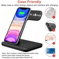 thumbnail image 3 of 3 in 1 Wireless Charging Station for  Charger  for  Charging Station for  Wireless Charger Wireless Charger Stand 3 in One Charging Dock Desk for Wireless Charging Station, 3 of 8