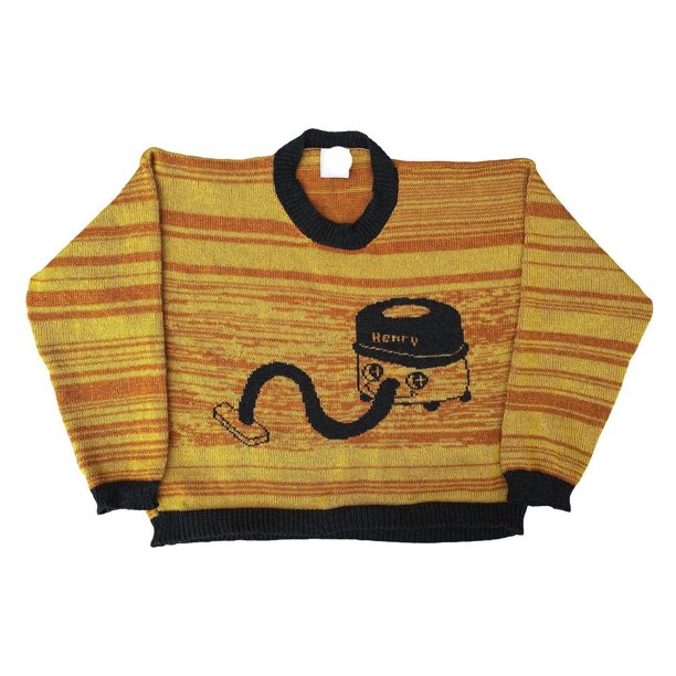 Jersey para mujer Y2K, jersey de lana de punto Vintage, jersey de cuello redondo, cuello alto, cuello alto, camiseta de ropa de manga larga