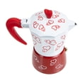 thumbnail image 3 of Shisuyan Coffee Maker Pot Red Octagonal 1Pcs 6.29X5.89X3.73in, 3 of 8
