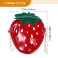 thumbnail image 3 of Forma divertida Forma de hombro bolso de una sola bolsa de cadena Bolsa de cuerpo transversal para mujeres y niñas, 3 of 6
