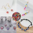 thumbnail image 4 of Multicolor Turkish Eye Acrylic Jewelry Beads 6mm 450 Pcs, 4 of 5