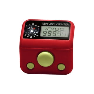 Portable 4 Digital Number Handheld Tally Counter Mini Mechanical Digital  Golf Clicker Manual Counting .9999 Counter