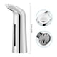 thumbnail image 2 of Bearachild Dispensador de jabón Sensor a batería Dispensadores de líquido Herramienta dispensadora de espuma Suministros de limpieza para el hogar Plata, 2 of 5