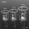thumbnail image 1 of Chemistry Laboratory Beaker Borosilicate  Measuring Glass Beaker 100/150/250 ml, 1 of 7