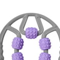 thumbnail image 6 of Leg Massager Roller Handheld Massage Tool for Thigh Calf Elbow Yoga Gray violet, 6 of 7