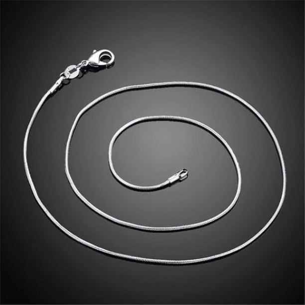 Pulsera De Cadena De Serpiente Con Cierre De Corona O Para Joyería De