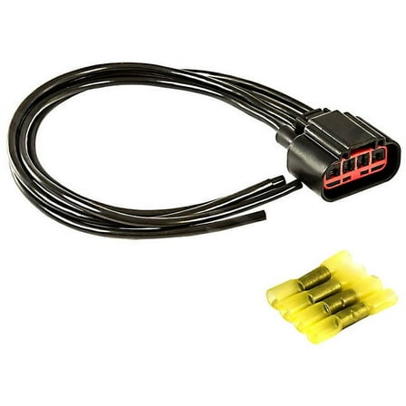 HVAC Blower Motor Resistor Harness - Compatible with 2008 - 2013 Ford F-250 Super Duty 2009 2010 2011 2012