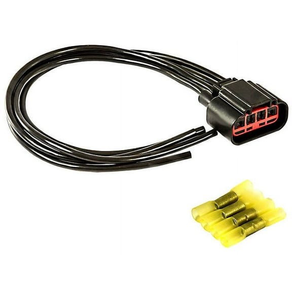 HVAC Blower Motor Resistor Harness - Compatible with 2008 - 2013 Ford F-250 Super Duty 2009 2010 2011 2012