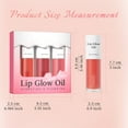 thumbnail image 4 of Lip Oil Set, Moisturizes Lips, Deeply Nourishes and Repairs Dry Lips 3ml*3, 4 of 6